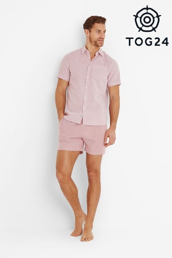 Tog 24 Pink Fenton Short Sleeve Shirt (N95287) | £35