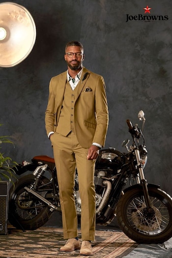 Joe Browns Brown Cinnamon Linen Blend Suit: Blazer (N95366) | £115