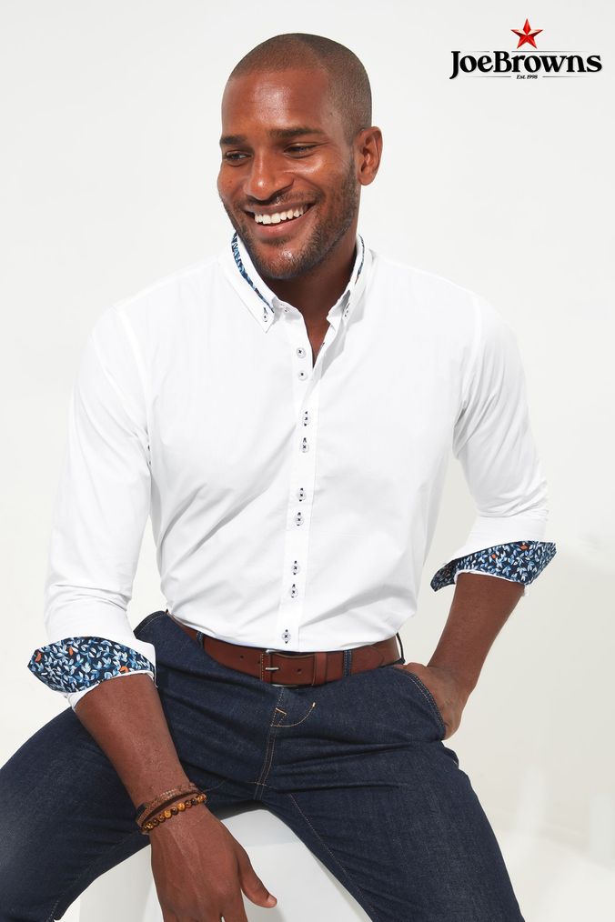 Joe sales brown shirts