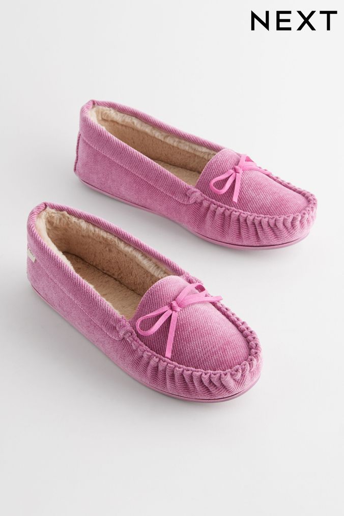 Pink moccasin boots shop
