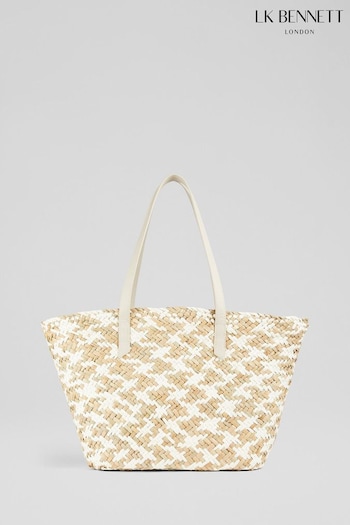 LK Bennett Sansa Straw Basket Bag the (N96132) | £149