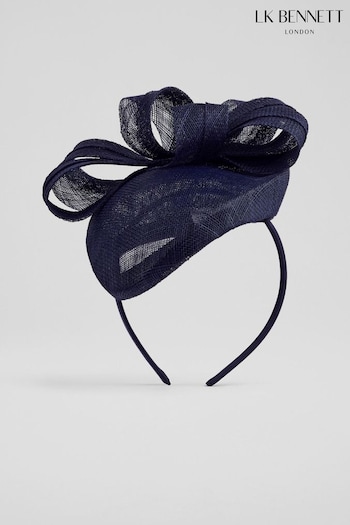 LK Bennett Elowen Mesh Bow Detail Fascinator Hat (N96137) | £99
