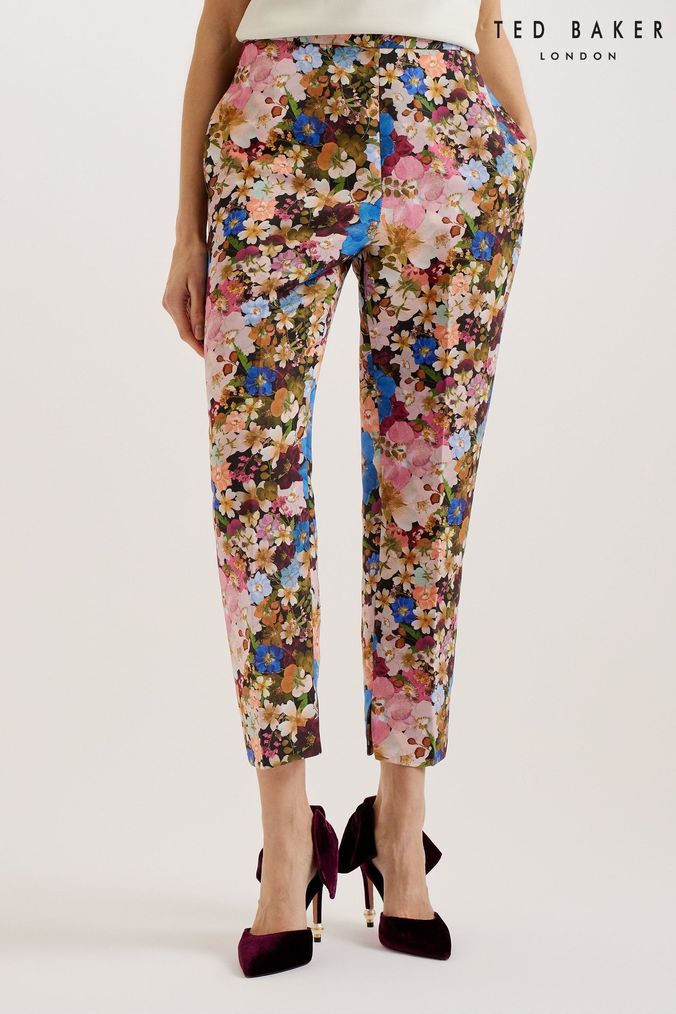 Patterned trousers hot sale next