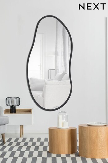 Black Oak Organic Large Wall Mirror (N96284) | £260