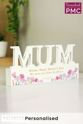 Personalised Wild Flower Mum Ornament by PMC (N96404) | £15