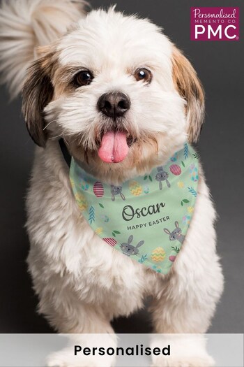 Personalised Easter Dog Bandana by PMC (N96412) | £14