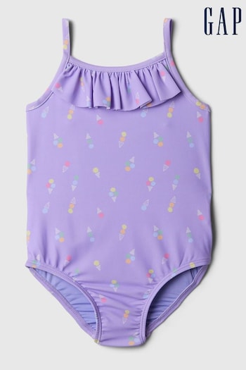 Gap Ruffle Detail Baby Swimsuit (6mths-5yrs) (N96433) | £25