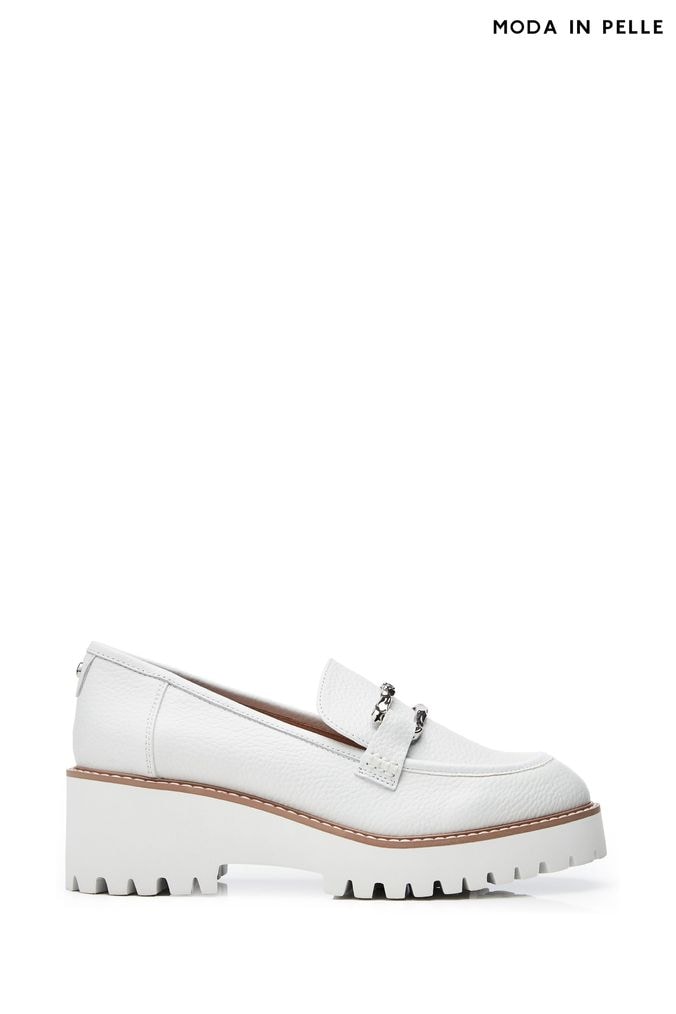 Moda in pelle loafers cheap
