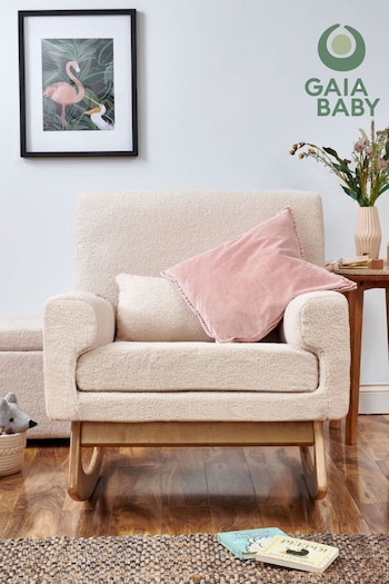 Gaia Baby Biscuit Serena Nursing Rocking Chair (N96630) | £450