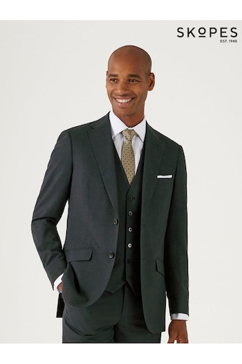 Skopes Harcourt Green Tailored Fit Suit Jacket (N96637) | £104