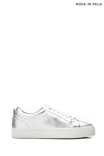 Moda in Pelle Aiyla Chunky Slab Sole Lace-Up Trainers (N96679) | £149