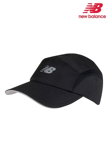 New Balance Black 5-Panel Performance Hat (N96723) | £22