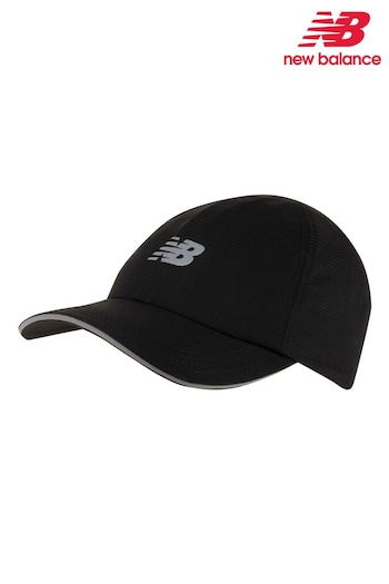 New Balance Black 6-Panel Performance Hat (N96749) | £23