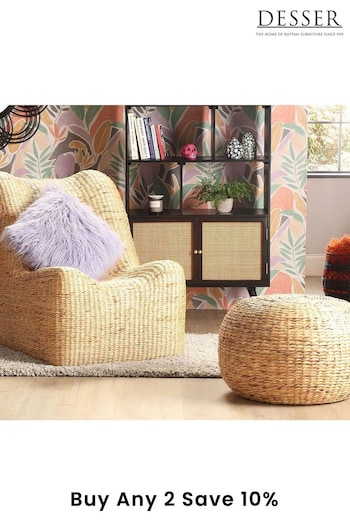 Desser Natural Danish Wicker Rattan Chair (N96942) | £700