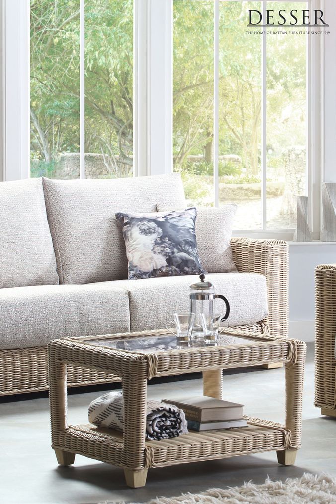 Rattan Living Furniture Rattan Side Tables Next UK
