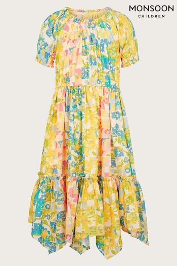 Patchwork Floral Dress (N97151) | £30 - £35