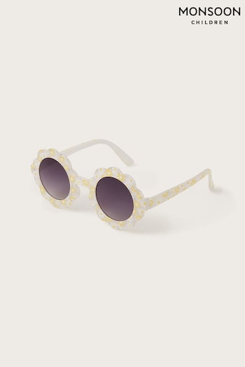 Monsoon Yellow Baby Daisy Sunglasses Gol with Case (N97160) | £12