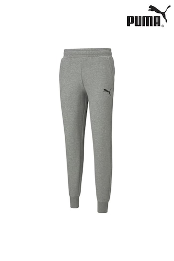 Puma Grey Mens Essentials Logo Sweatpants (N97238) | £43