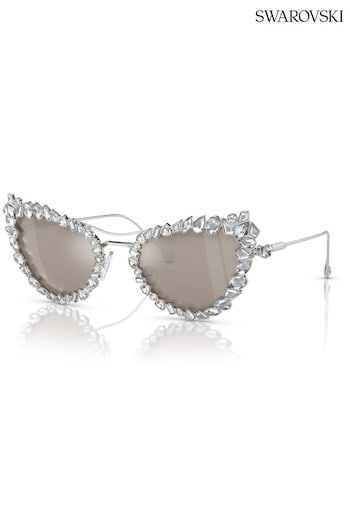 Swarovski Silver SK7011 Sunglasses Vintage (N97298) | £360