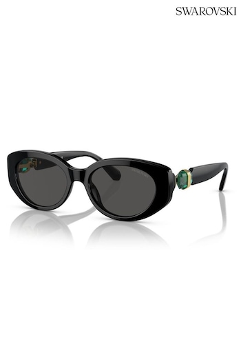 Swarovski Black SK6002 Sunglasses (N97303) | £218