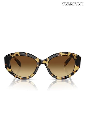 Swarovski Brown SK6005 Sunglasses Peepers (N97337) | £151