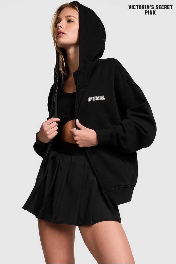Buy Women s Hoodies Black Graphic Sweatshirtsandhoodies Online Next UK