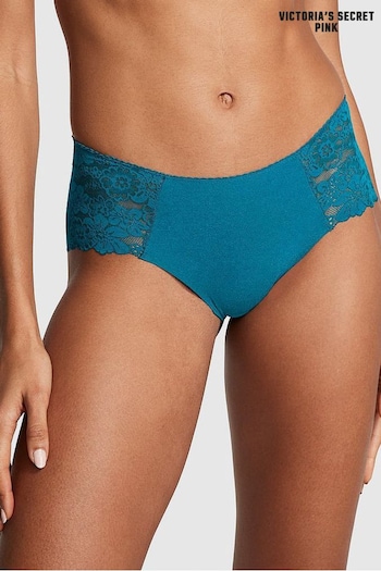 Victoria's Secret PINK Jade Way Green Lace Trim Hipster Knickers (N97388) | £9