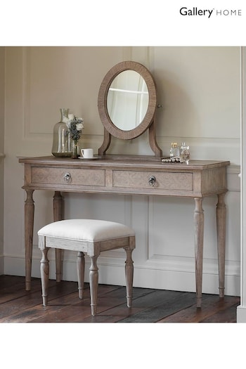 Gallery Home Natural Wood Mustique Dressing Table (N97797) | £675