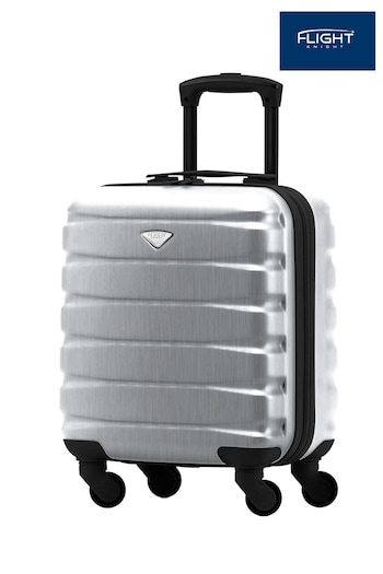 Flight Knight Silver EasyJet Underseat 4 Wheel ABS Hard Case Cabin Carry On Hand Luggage (N97806) | £50