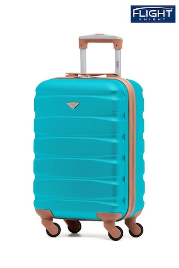 Flight Knight Easyjet Size Hard Shell ABS Cabin Carry On Case Blue Luggage (N97814) | £50
