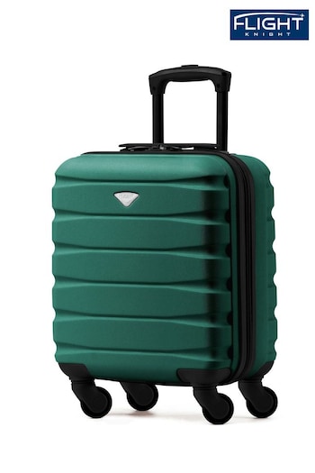 Flight Knight Green Easy Jet Underseat 4 Wheel ABS Hard Case Cabin Carry On Hand Luggage Bag Geoff 45x36x20cm (N97839) | £50