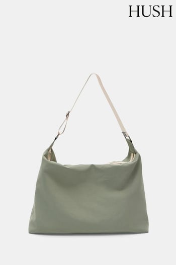 Hush Green Bec Nylon Holdall Bag (N97911) | £89