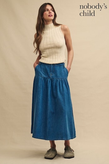 Nobodys Child Blue Bamber Full Skirt (N97923) | £85