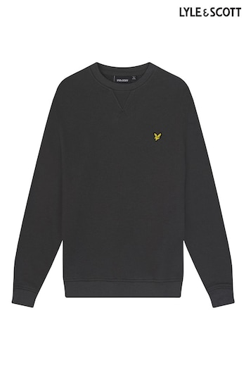 Lyle & Scott Black Crew Neck Sweatshirt (N98139) | £45 - £50