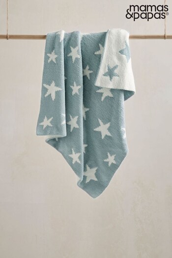 Cover Ups & Ponchos Blue Chenille Blanket (N98195) | £16