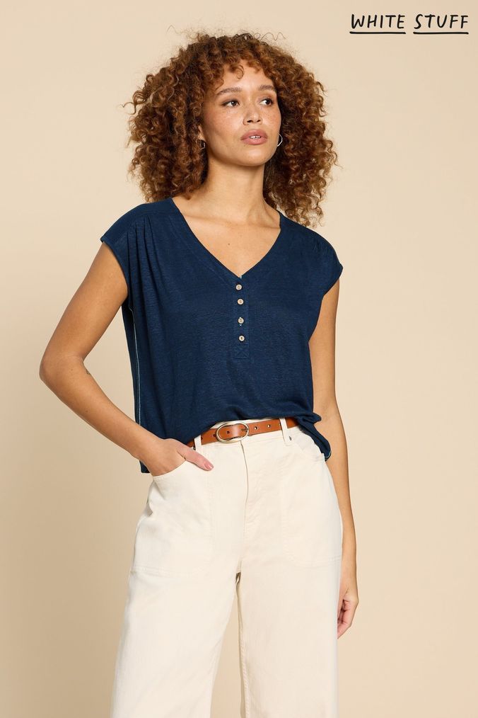 Next linen tops new arrivals ladies