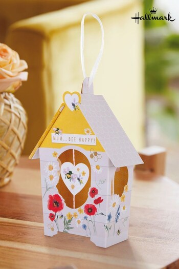 Hallmark White Mother's Day Card for Mum 3D Bee Hive Design (N98470) | £4.50