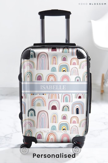 Personalised Over the Rainbow Suitcase by Koko Blossom (N98528) | £125 - £175