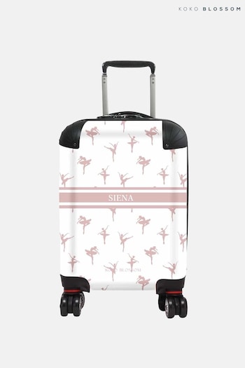 Personalised Ballerina Suitcase by Koko Blossom (N98564) | £125 - £175
