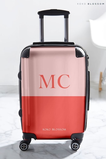 Personalised Blush  Watermelon  Suitcase by Koko Blossom (N98580) | £125 - £175