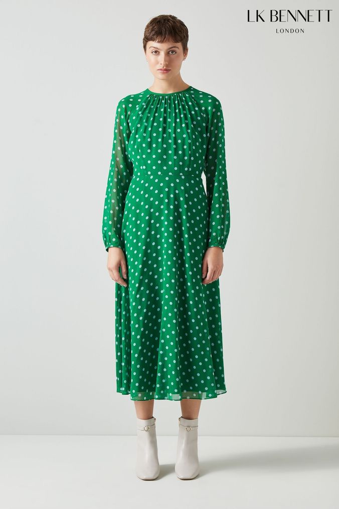 Lk bennett clearance spotty dress