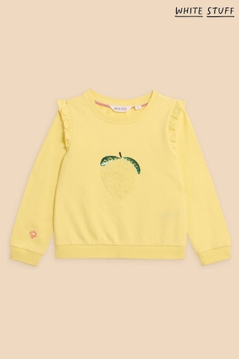 White Stuff Yellow Lemon Sweatshirt (N98604) | £22