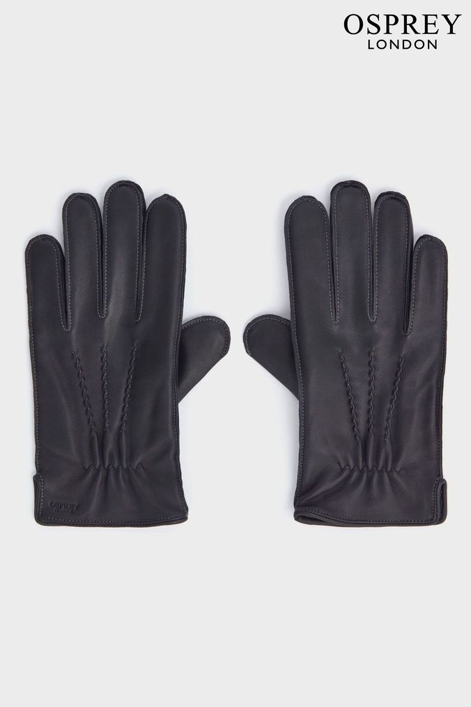 Men s Leather Gloves Leather Driver Gloves Next