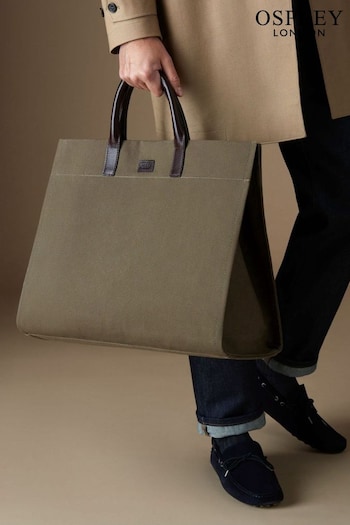 Osprey London The Mac Large Canvas Tote (N98837) | £125