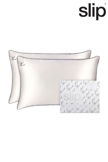 Slip Pure Silk Standard Just Married Pillowcase Set (Worth £178) (N98839) | £169