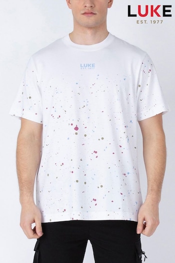 Luke 1977 White T-Shirt (N98928) | £45