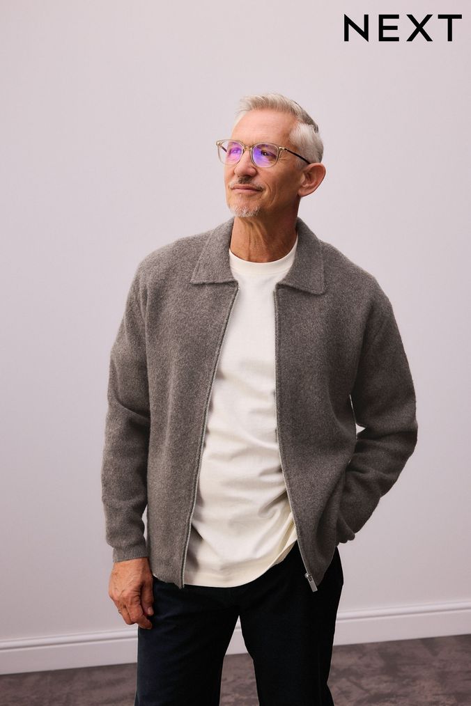 Next mens zip cardigans hot sale