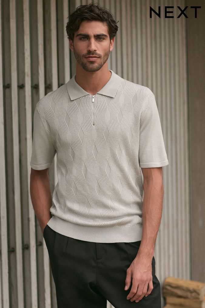 Mens Short Sleeve Knitwear Next Official Site