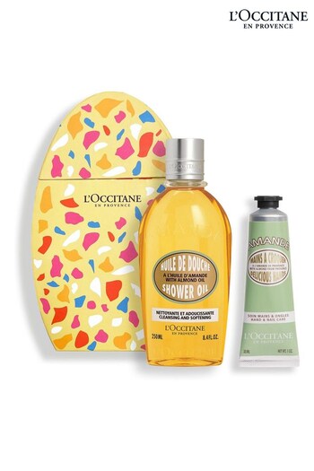 L Occitane Premium Almond Beauty Easter Egg Gift Set (Worth £35) (N99129) | £25