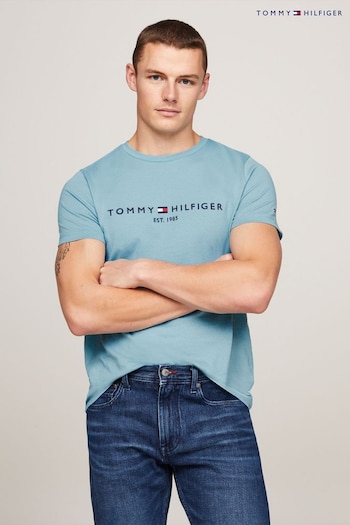 Tommy Cushion Hilfiger Bluye Logo T-Shirt (N99264) | £45